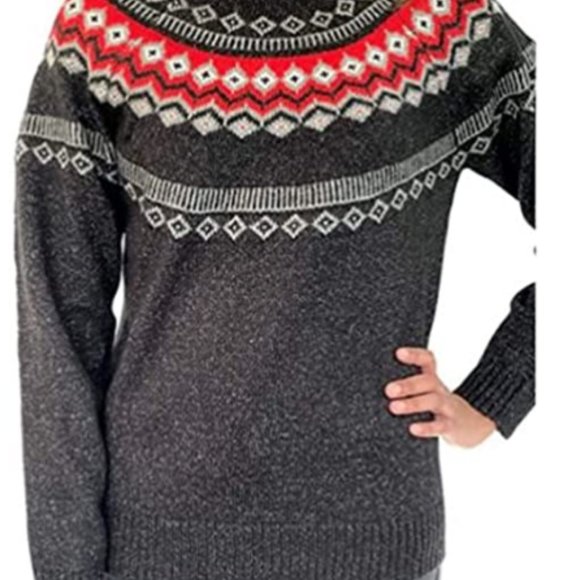 Weatherproof Vintage Ladies' Fairisle Sweater - Picture 2 of 7